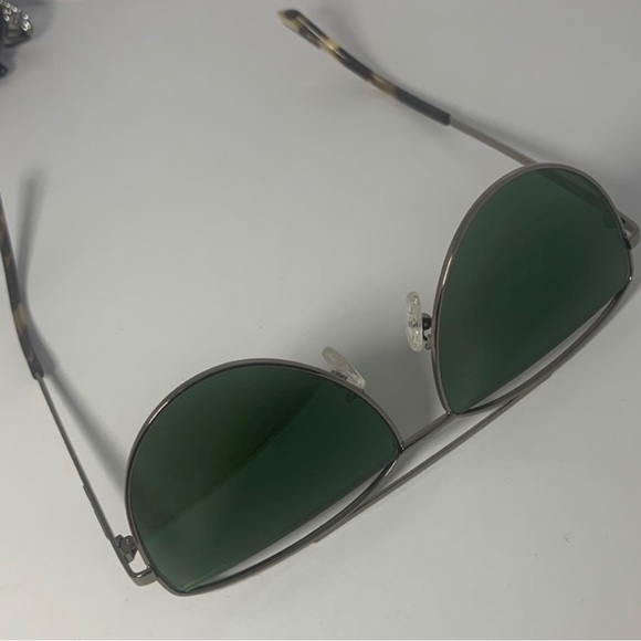 alexander McQueen Silver Aviator Sunglasses - Picture 8 of 9